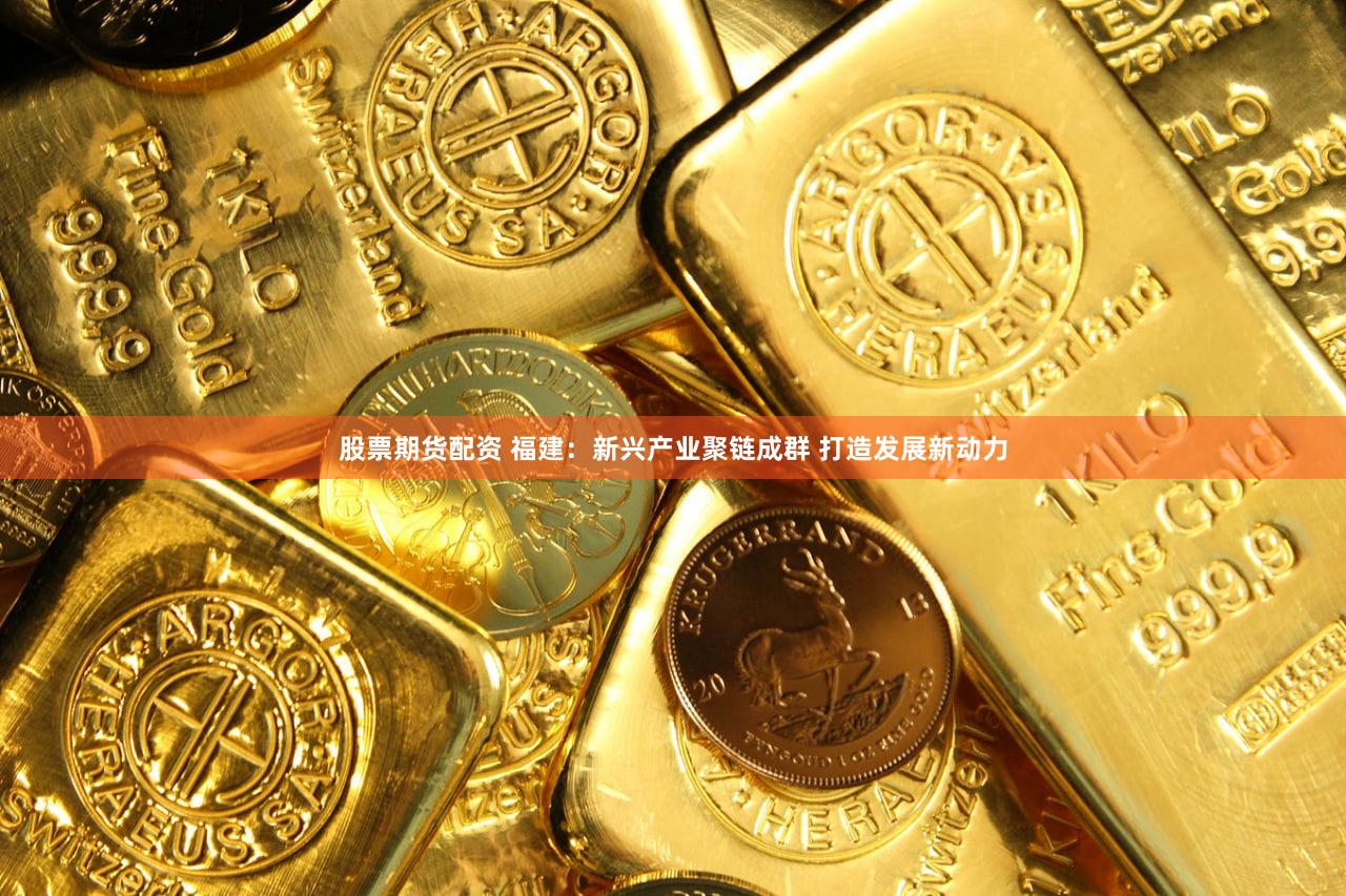 股票期货配资 福建：新兴产业聚链成群 打造发展新动力