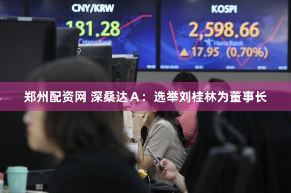 郑州配资网 深桑达Ａ：选举刘桂林为董事长